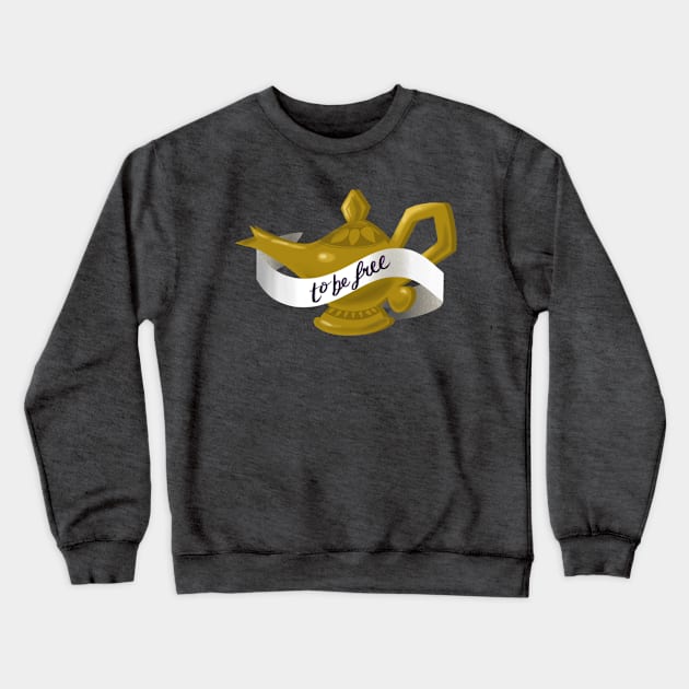 Genie’s Wish Crewneck Sweatshirt by Emilywiebe